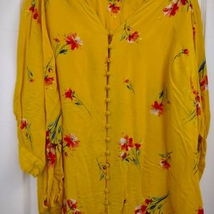 Torrid Harper Floral Shirt 3x